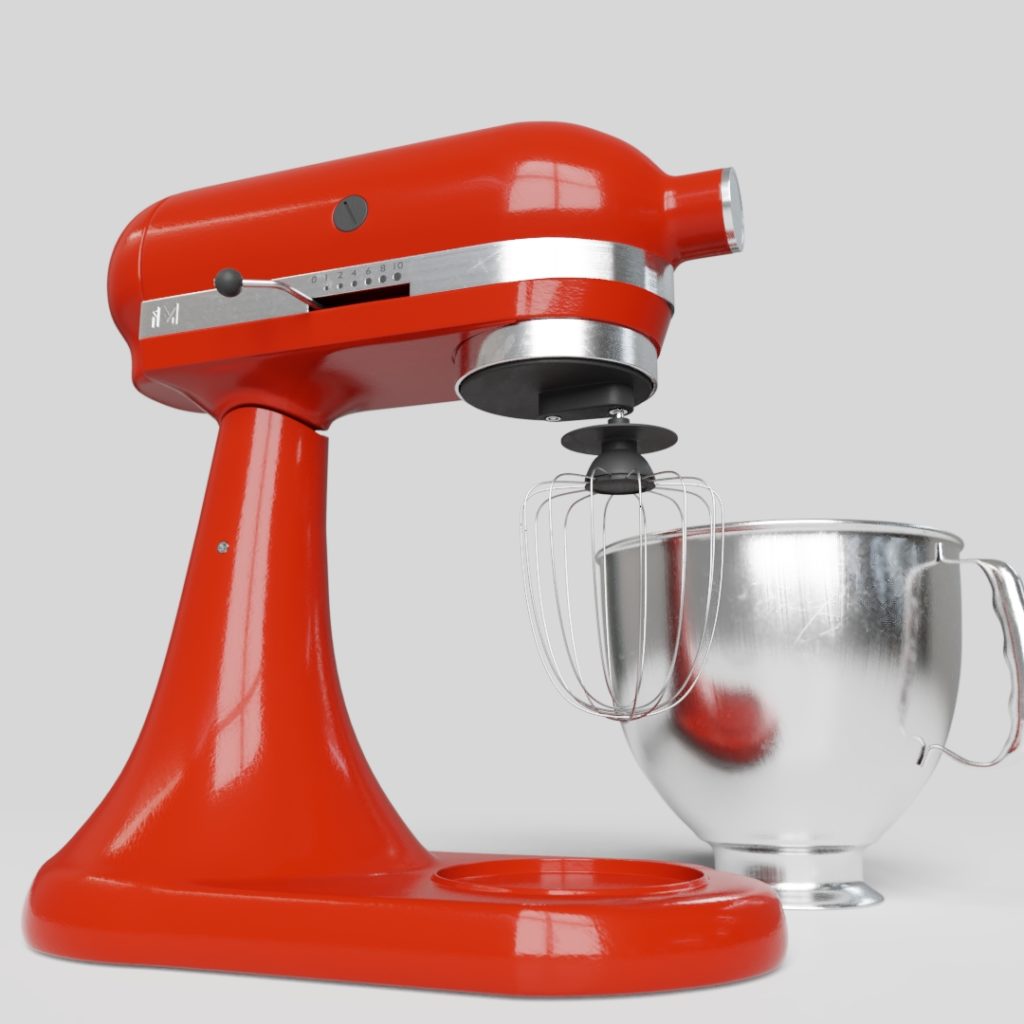 Red Kitchen Mixer iMeshh