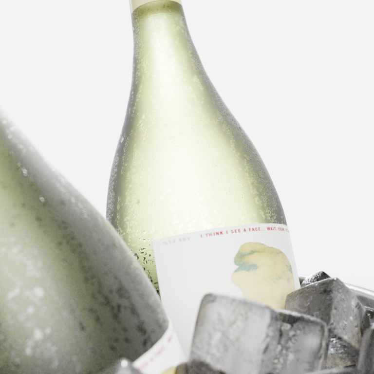 Chilled Wine Bottles in Bucket iMeshh