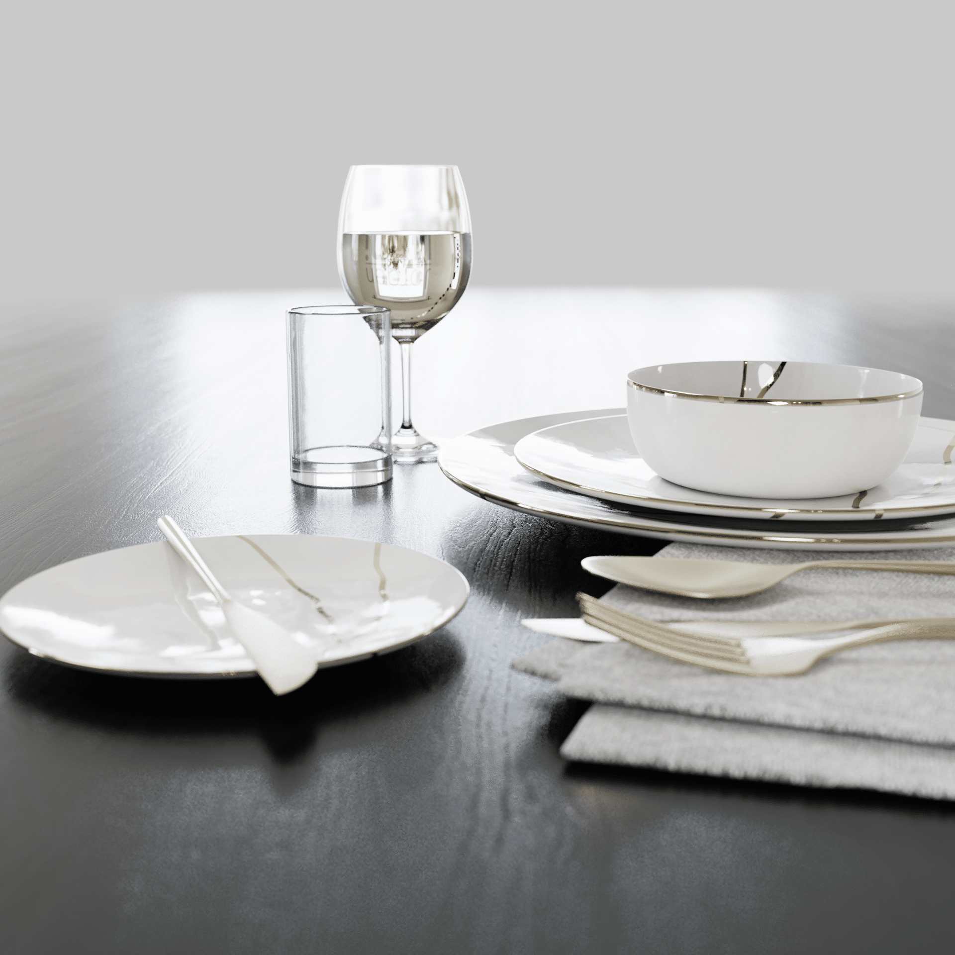 Round Modern Dining Table • iMeshh