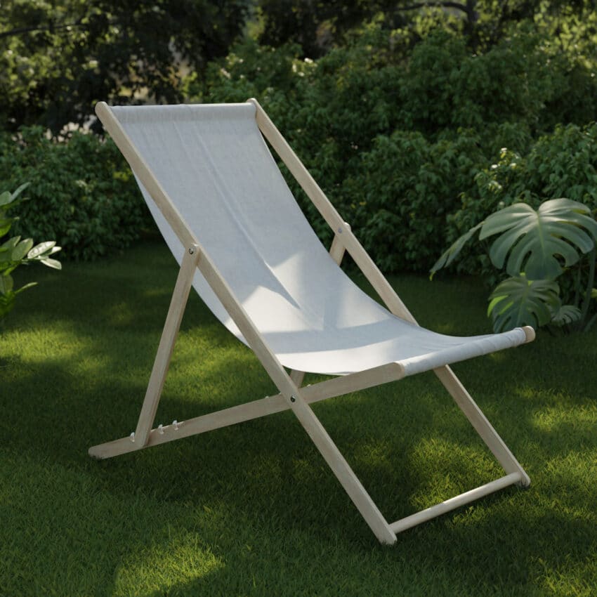 Outdoor Wooden Folding Chair iMeshh