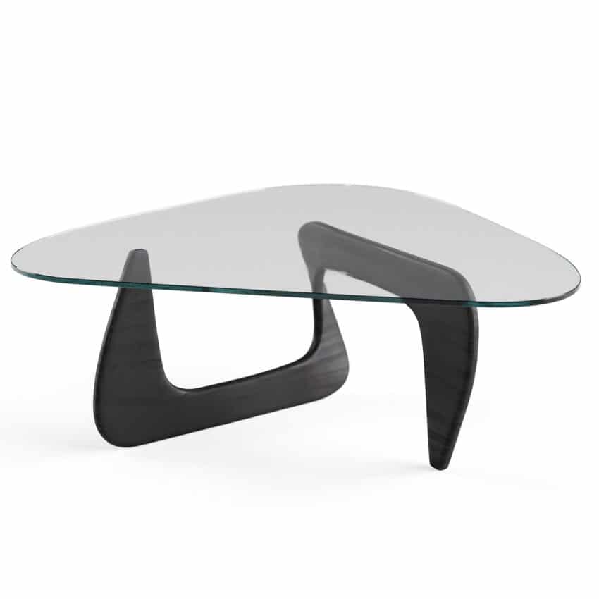 Black Glass Coffee Table • iMeshh