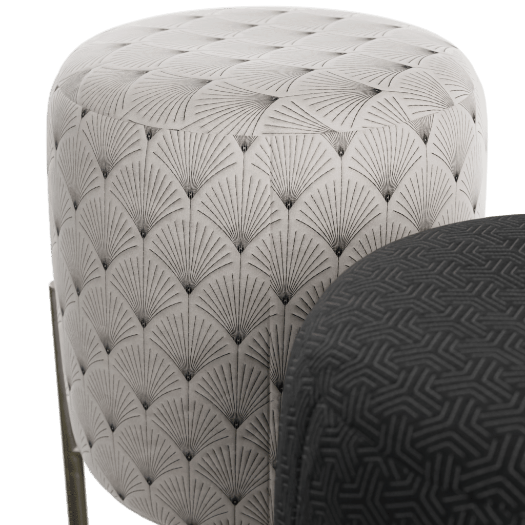 Poufs on Legs • iMeshh