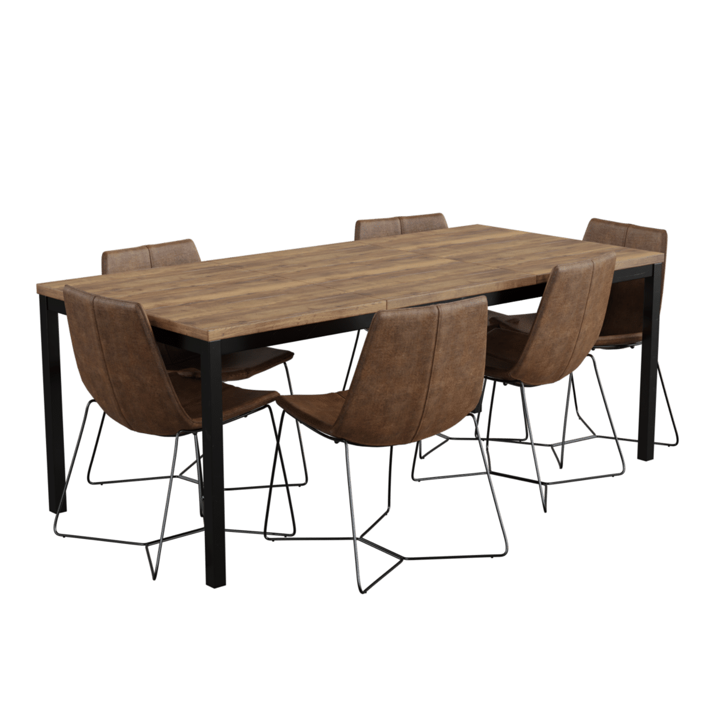 Leather Dining Chairs • iMeshh