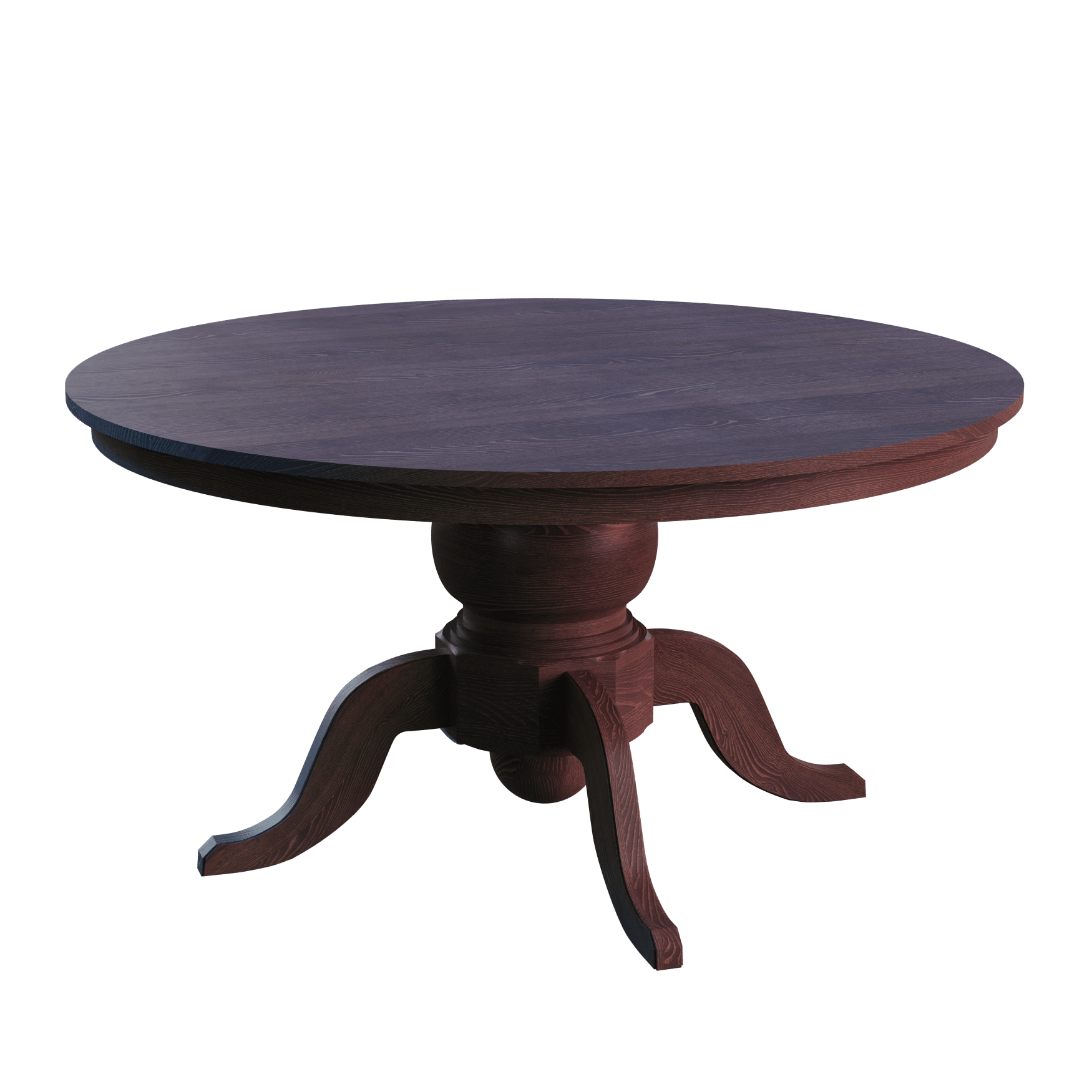 Dark Wood Table • iMeshh