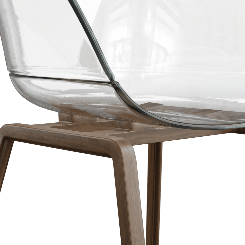 Clear Plastic Chair • iMeshh