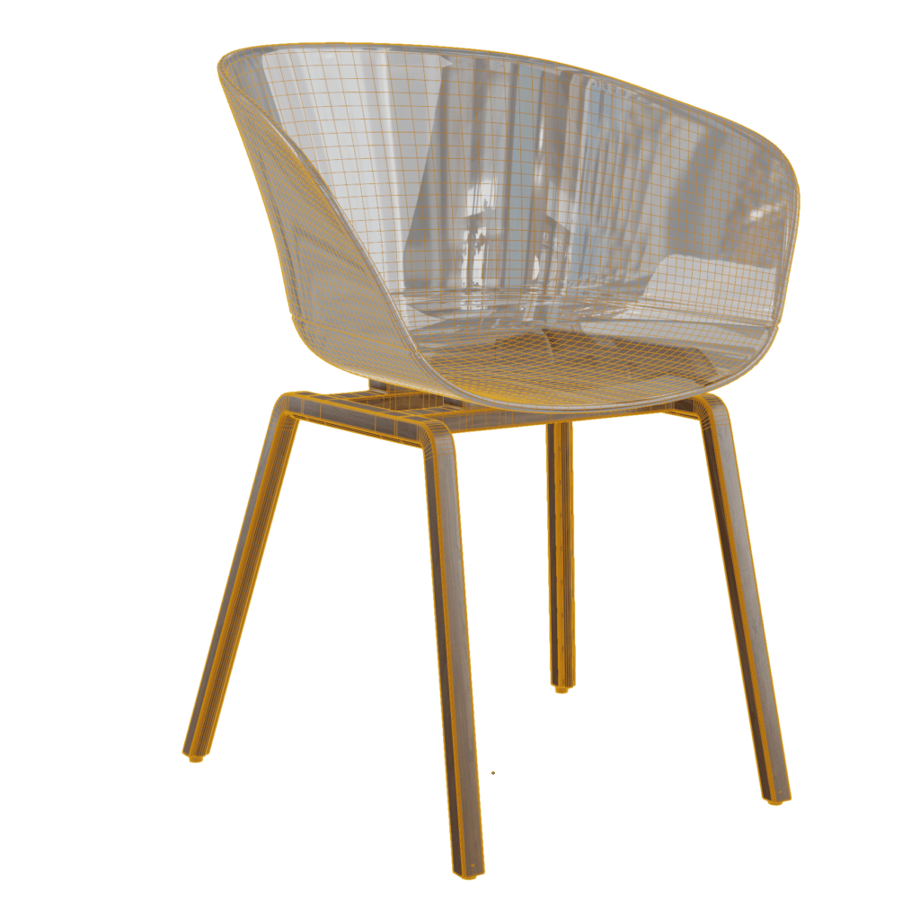 Clear Plastic Chair • iMeshh