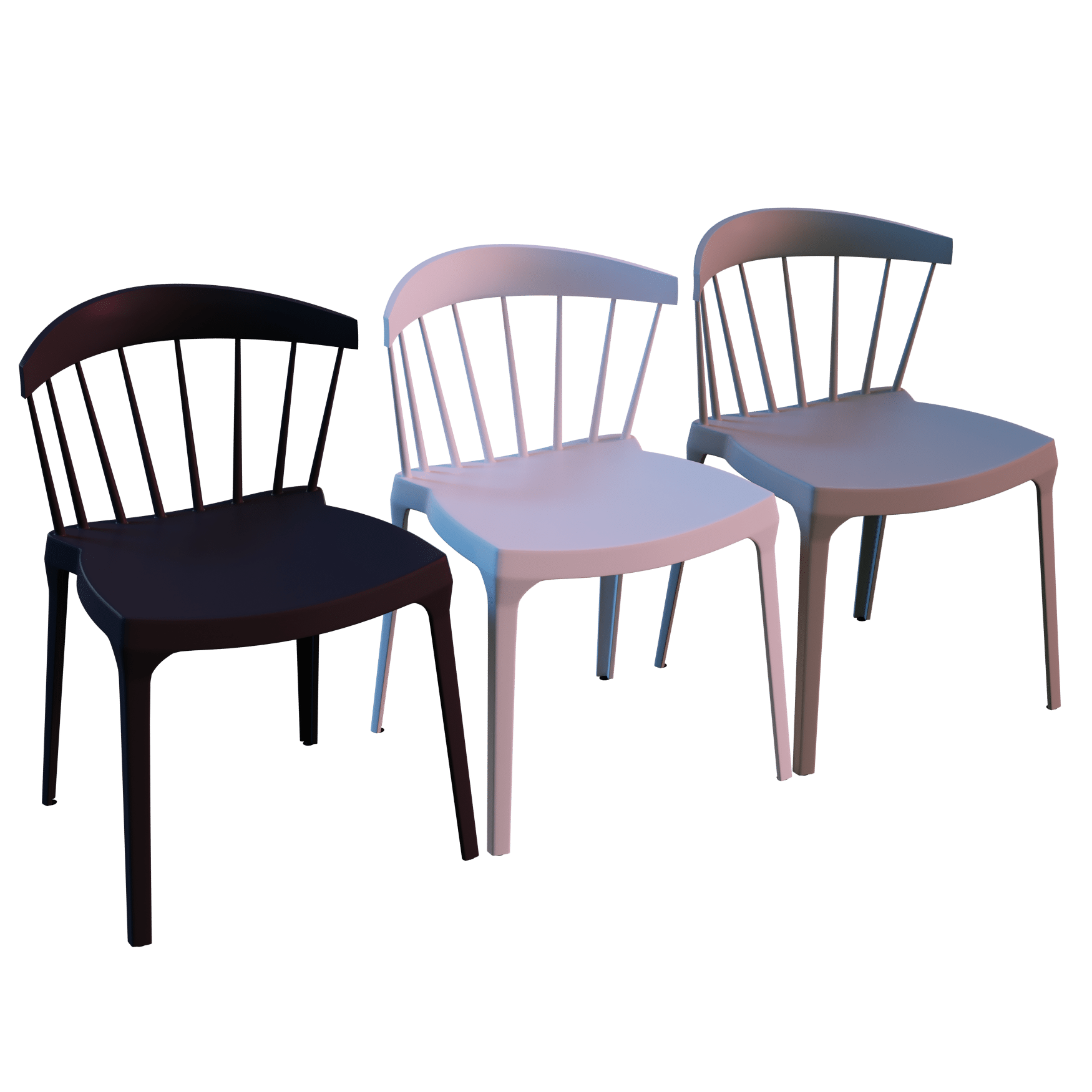 SC0004 Plastic Chairs1 • iMeshh