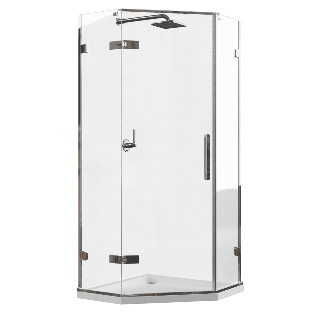 Corner Shower 1 • iMeshh