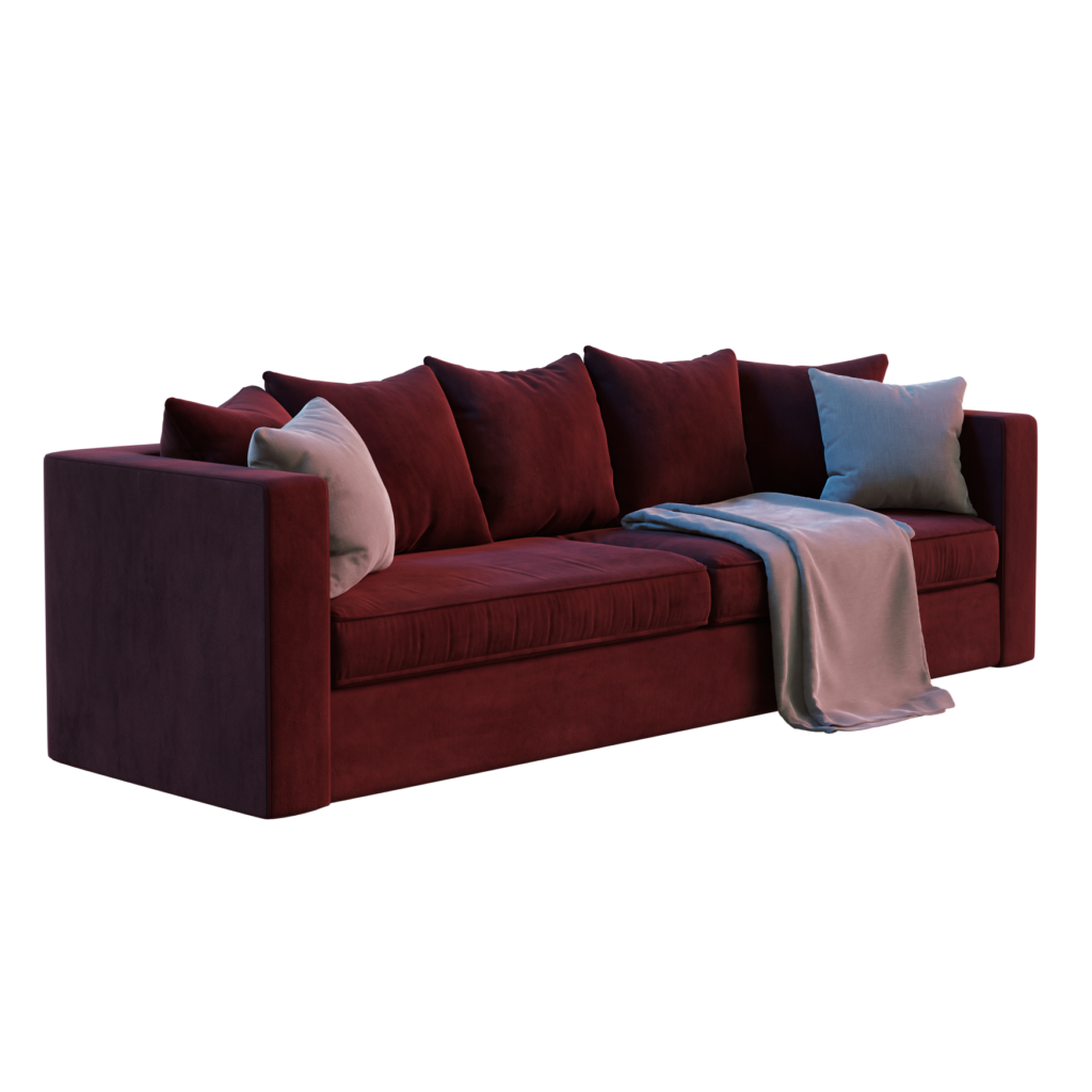 Interior Sofa 3D Model Pack 1 for Blender • iMeshh 3D Model Library
