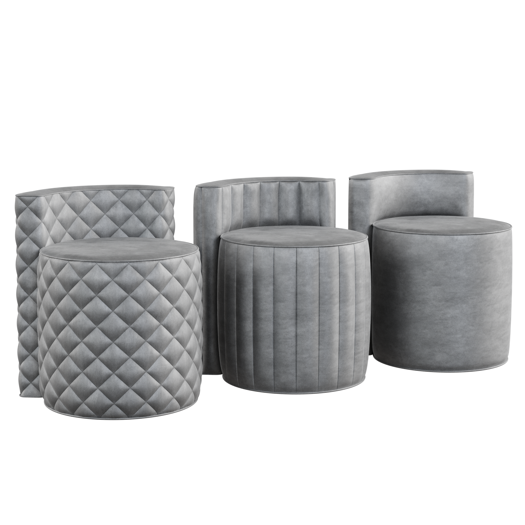 FP0008 Mereway Poufs • iMeshh