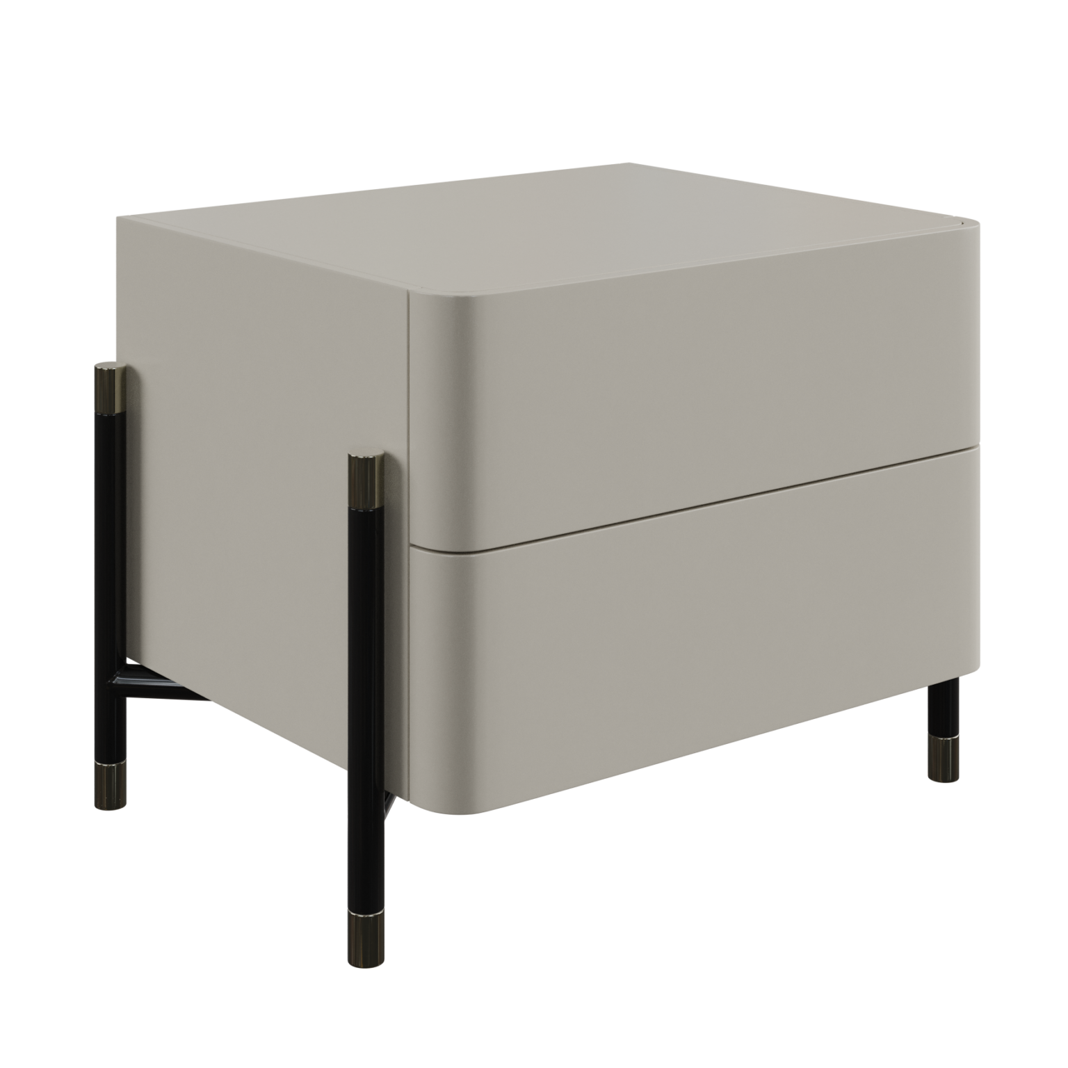 Two Drawer Bedside 02 for Blender • iMeshh 3D Model Library