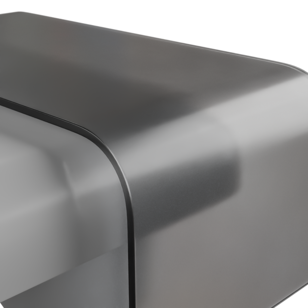 Coffee Table Frosted Glass 3D Model • iMeshh