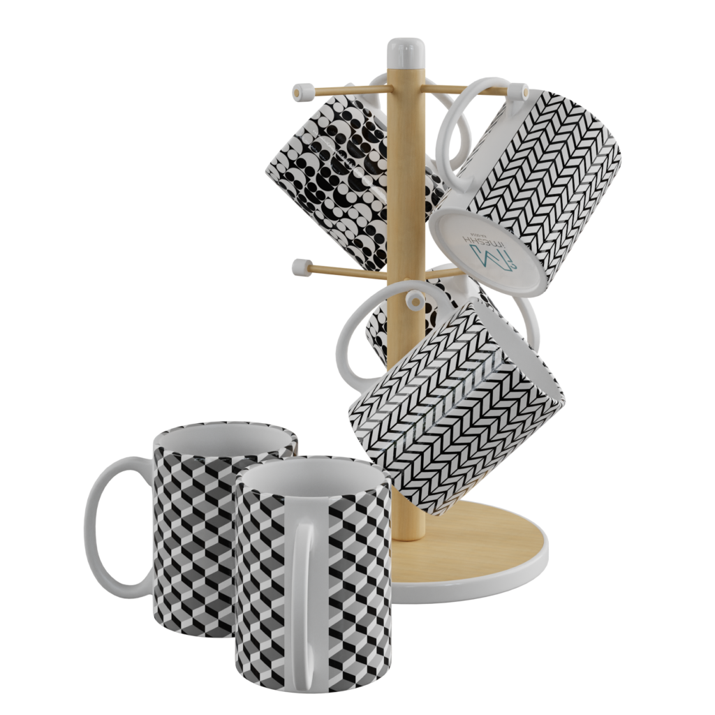 Mug Tree 3D Model • iMeshh