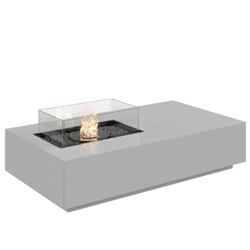Outdoor Fireplace Square 2 3D model