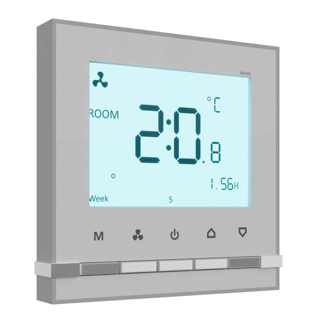 AC Control Panel 01 • iMeshh 3D Model for Blender 4.0+