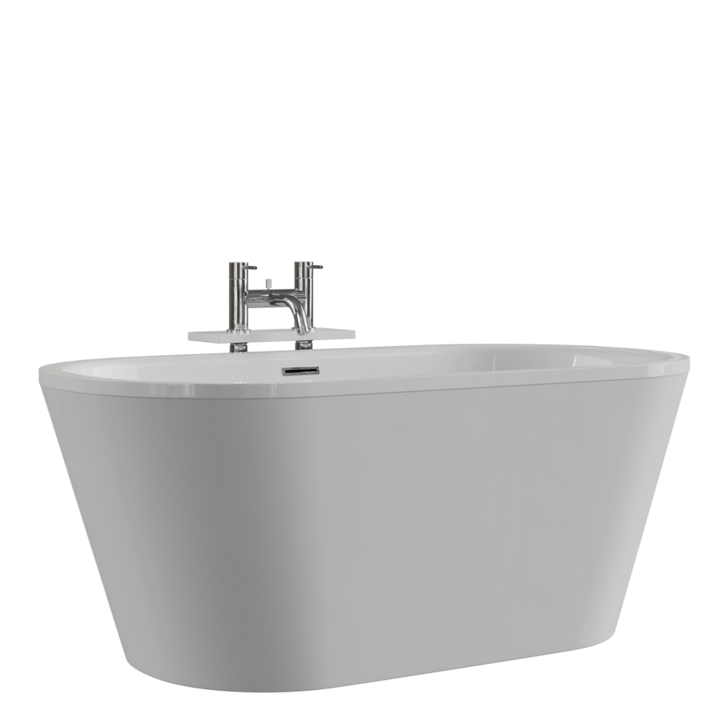 Freestanding Bath 03 • iMeshh 3D Model for Blender 4.0+