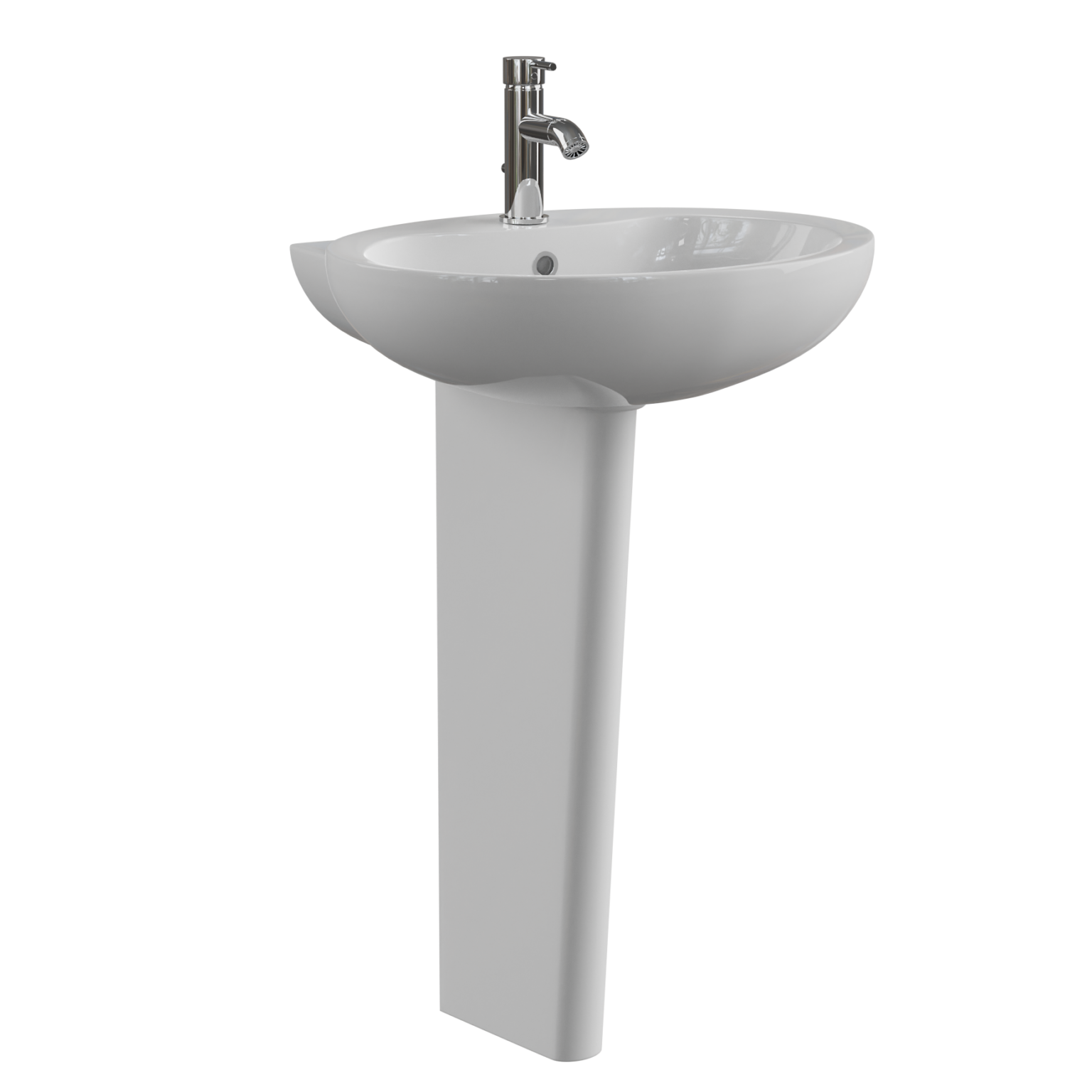 Tall Pedestal Basin 02 • iMeshh 3D Model for Blender 4.0+