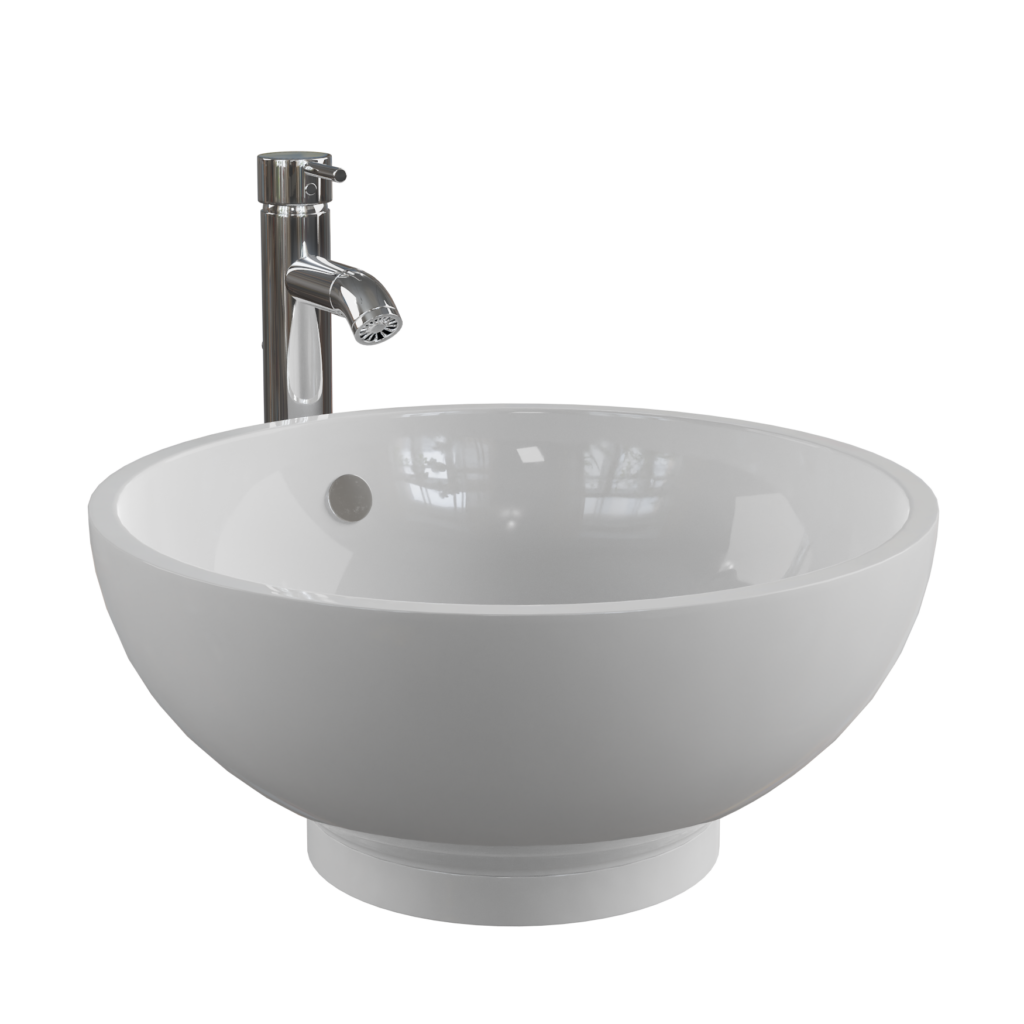 Washbowl 02 • iMeshh 3D Model for Blender 4.0+