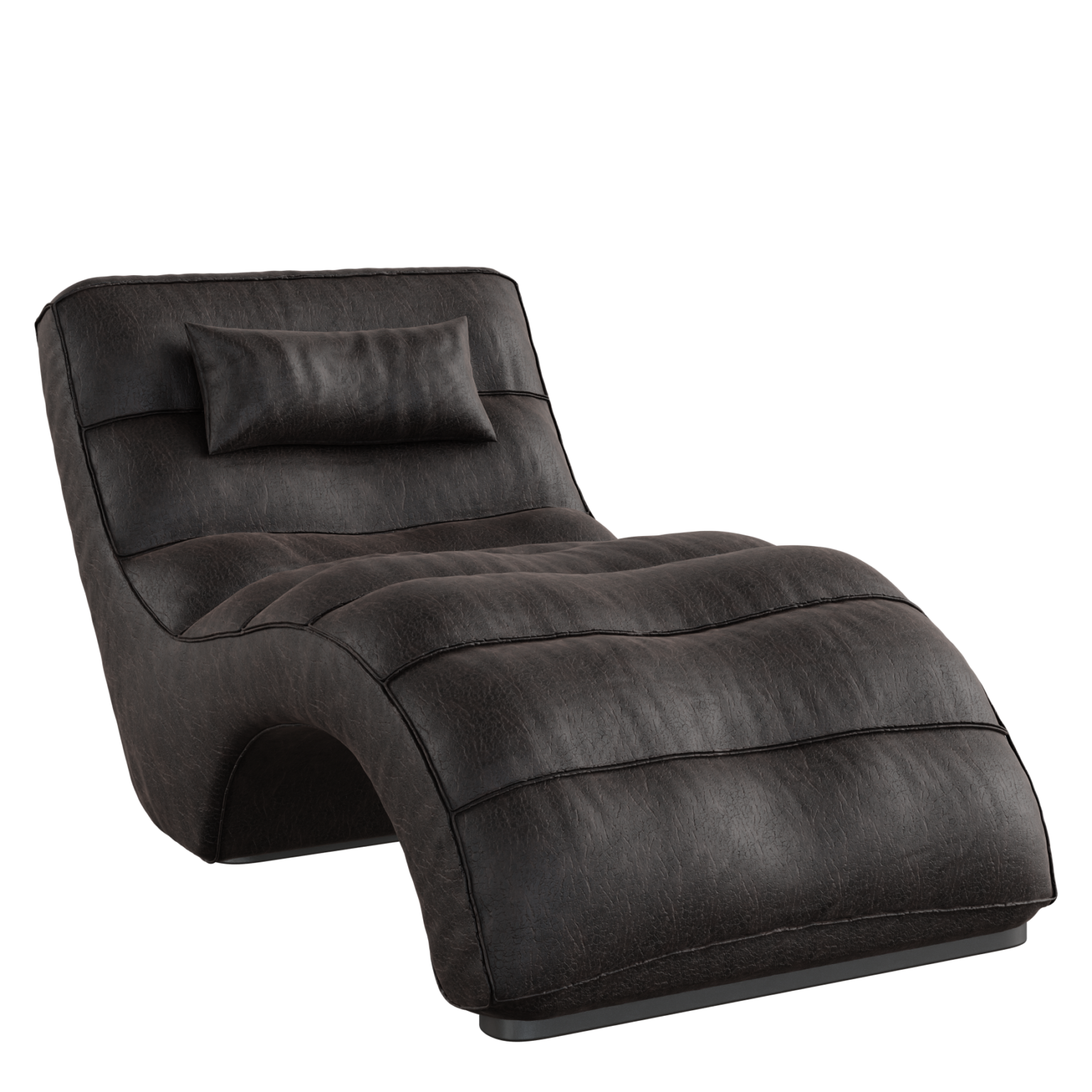 Curved Lounger Chair 01 • iMeshh 3D Model for Blender 4.0+