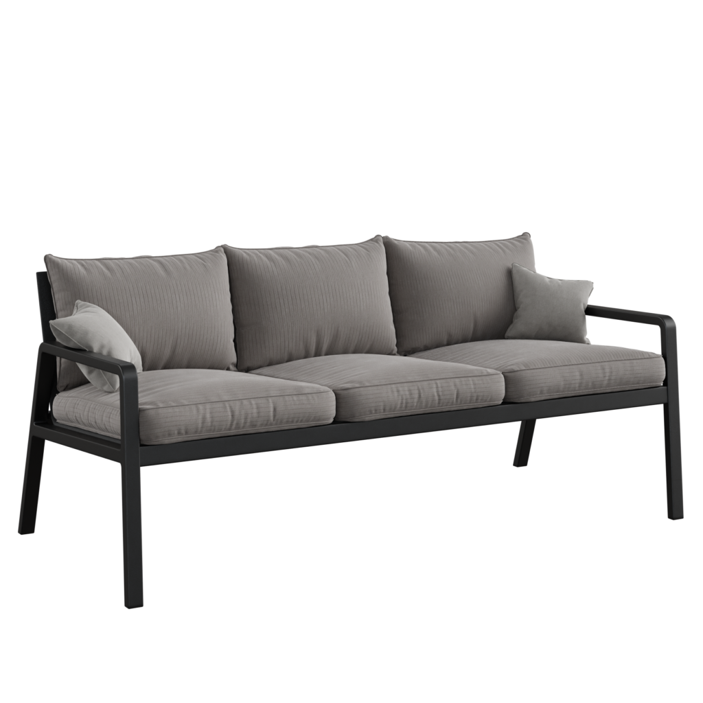 Modern Outdoor Lounge Sofa 01 for Blender 3D• iMeshh 3D Model Library