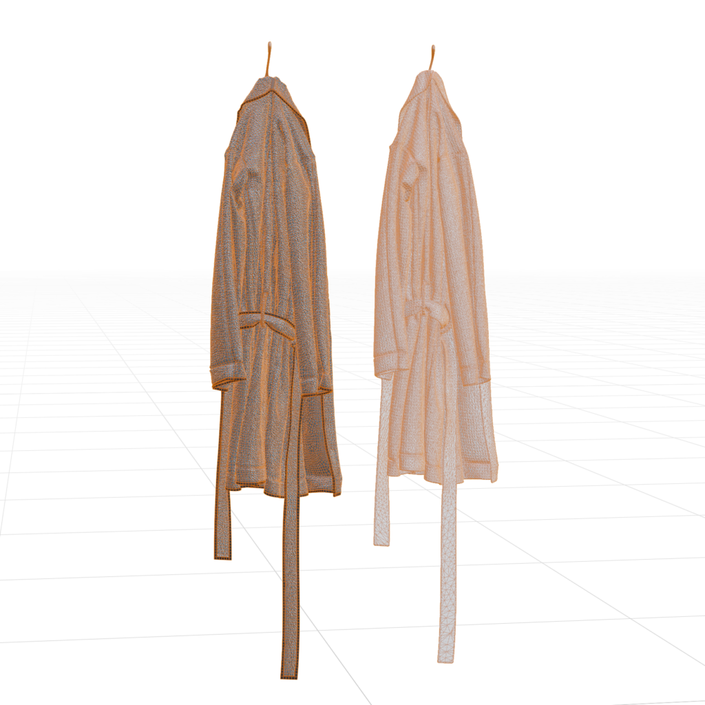 Bath Robes 01 • iMeshh 3D Model for Blender 4.0+