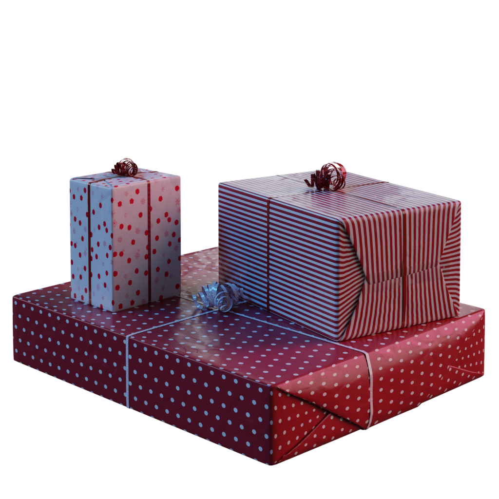 red-christmas-presents-01-imeshh-3d-model-for-blender-4-0