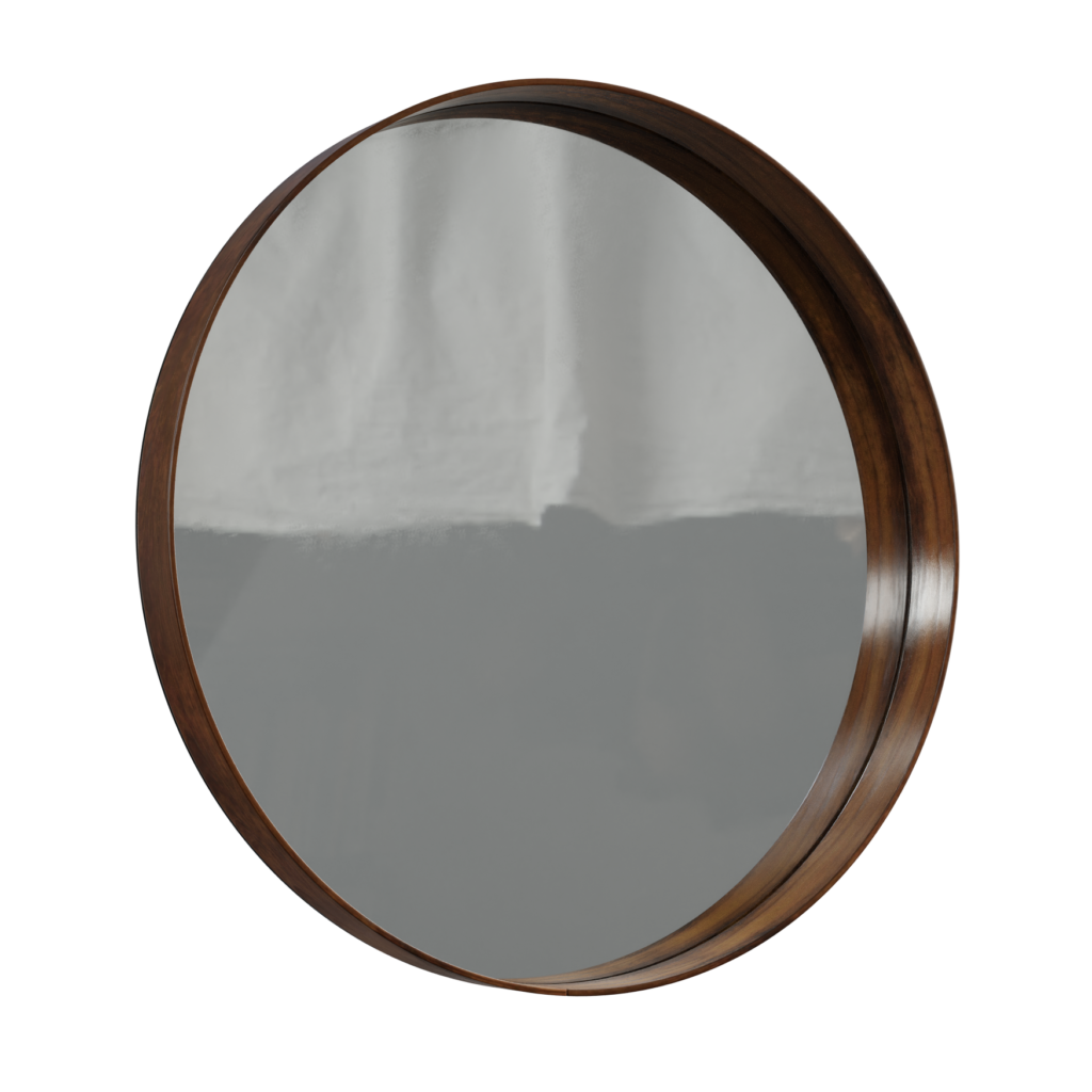 Wooden Mirror 01 • iMeshh 3D Model for Blender 4.0+