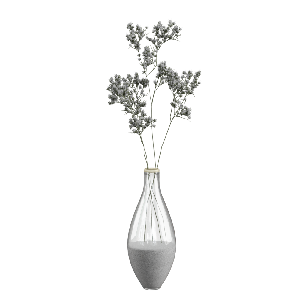 Tiny Flower Plant 01 IMeshh