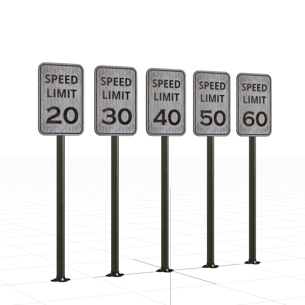 speed-signs-03-imeshh-3d-model-for-blender-4-0