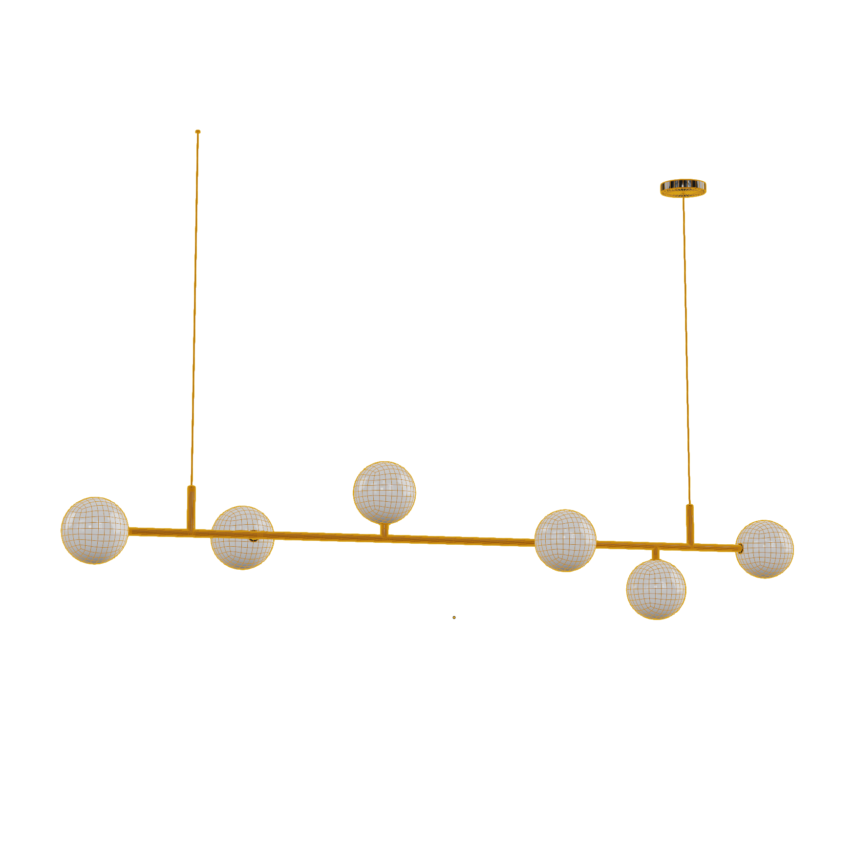 Lighting_Ceiling-Pendants_Bubble_03_Wireframe