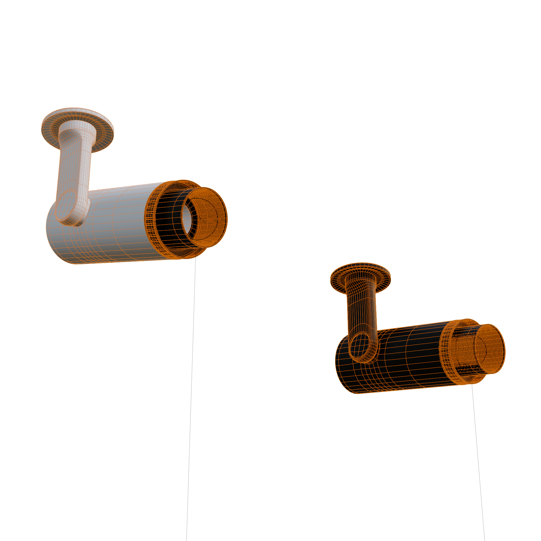 Lighting_Spotlights_Cylinder_02_Wireframe