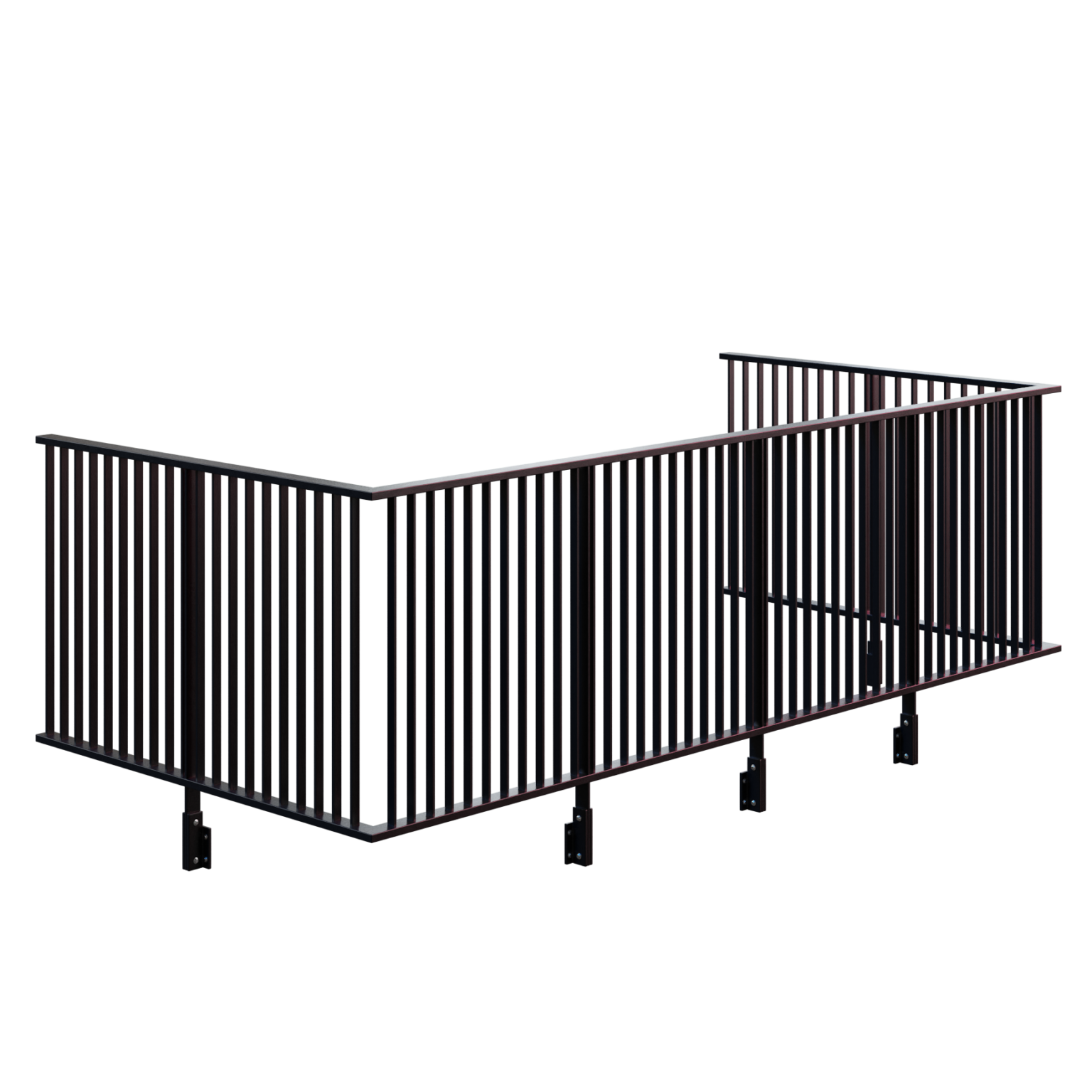 GeoNodes Iron Edged Fence 01 • iMeshh 3D Model for Blender 4.0+