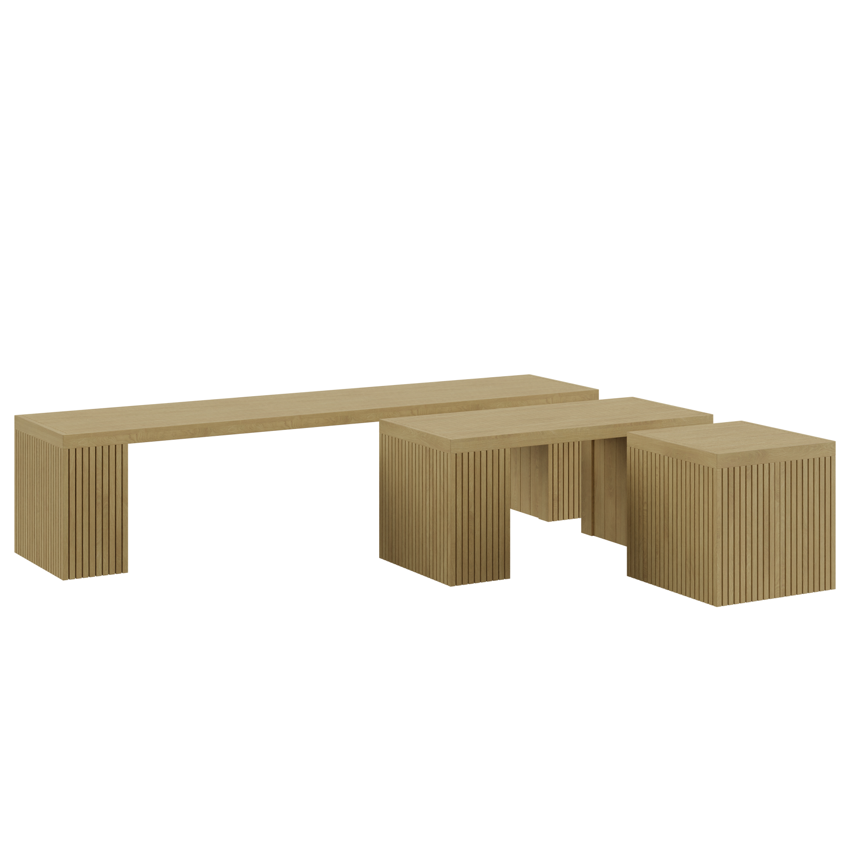 Outdoor_Garden-Furniture_Bench-Set-Wooden_01