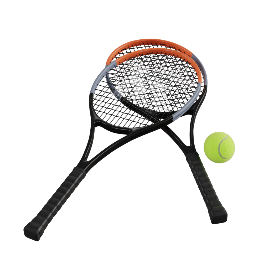 Tennis Rackets 01 • iMeshh 3D Model for Blender 4.0+