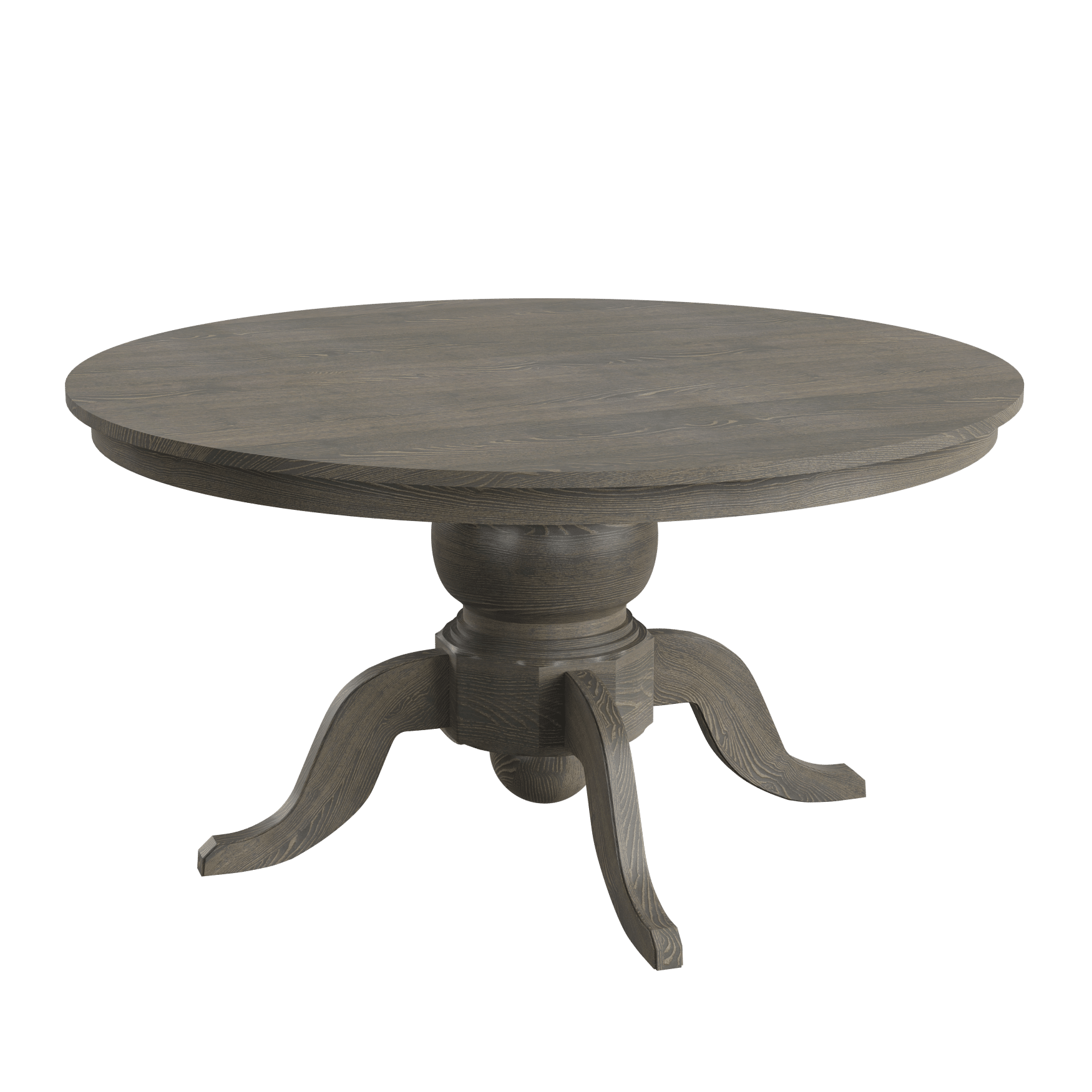 Round Wood Dining Table 01 IMeshh 3D Model For Blender 4 0 